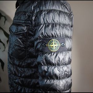 Stone Island Black Puffer Jacket